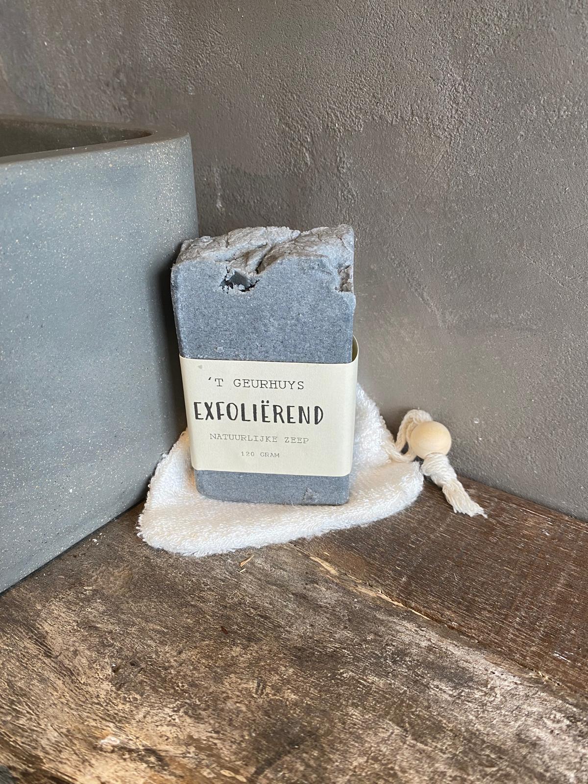 Exfolierend- Olijfolie zeep